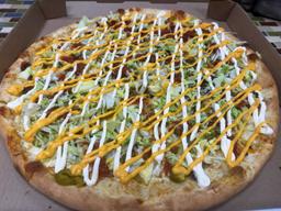 Beef Taco Pizza