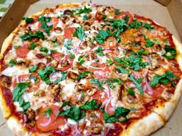 Chicken Bruschetta Pizza