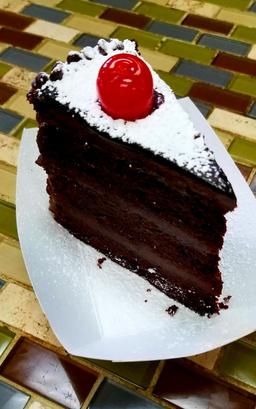 Chocolate Cake Slice